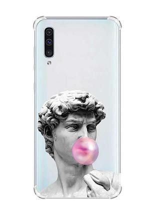 Чохол з потовщеними кутами на samsung galaxy а50 (2019) а505 :: скульптура (принт 352)