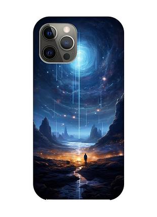 Чехол на iphone 12 pro max :: космос (принт 244)