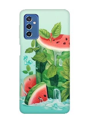 Чехол на samsung galaxy m52 :: арбузный айсберг (принт 339)