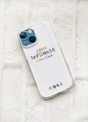 Прозрачный ультратонкий чехол на iphone 13 mini