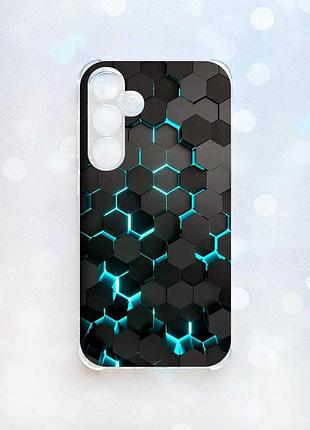 Чохол з потовщеними кутами на samsung galaxy a35 (a356) :: соти 3d (принт 357)