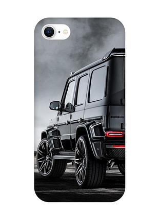 Чохол для iphone 7, 8 авто чорне (принт: 235)