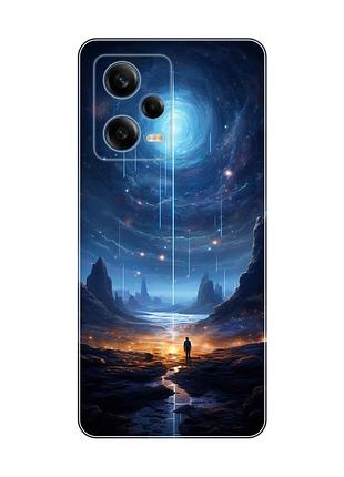 Чехол на xiaomi redmi note 12 5g :: космос (принт 244)