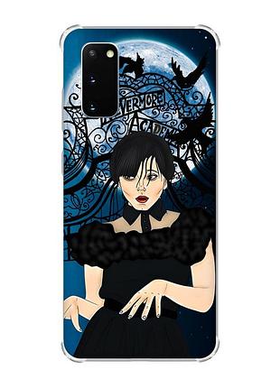 Чохол із потовщеними кутами на samsung galaxy s20 plus :: танець. венздей (принт 212)