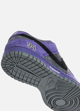 Nike sb dunk x supreme purple 4