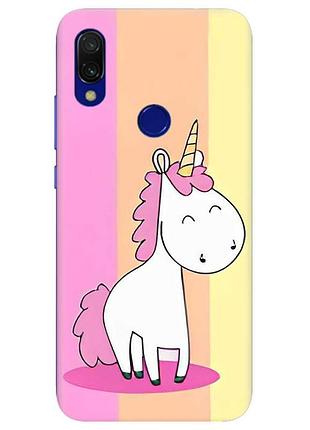 Чехол на xiaomi redmi note 7/7 pro :: единорог /принт 104/