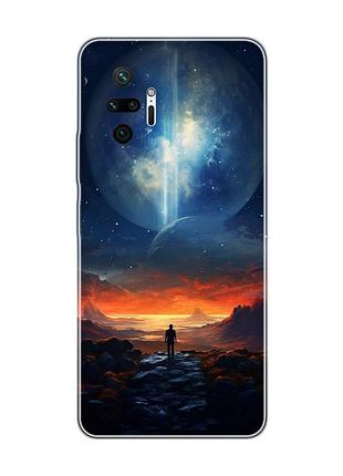 Чехол для xiaomi redmi note 10 pro/10 pro max :: космос (принт 247)
