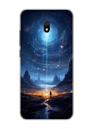 Чехол на xiaomi redmi 8a :: космос (принт 244)