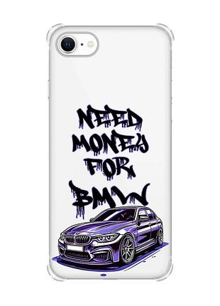 Чехол с утолщёнными углами для iphone 7 / 8 :: хочу бмв (принт 386)