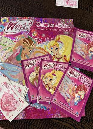 Наліпки panini winx