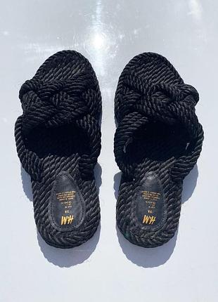 Шлепанцы h&m 9