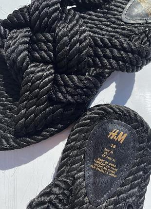 Шлепанцы h&m 10