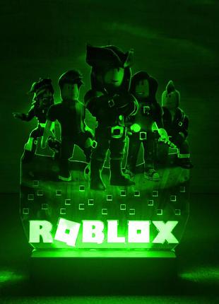 Детский ночник роблокс roblox (дизайн 25) 6