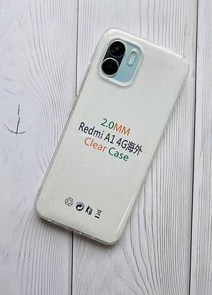 Прозорий силіконовий чохол для xiaomi redmi a1