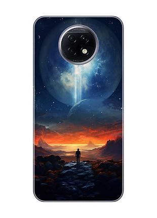 Чехол для xiaomi redmi note 9t/redmi note 9 5g :: космос (принт 247)