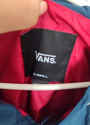 Куртка ветровка вiтровка vans 6