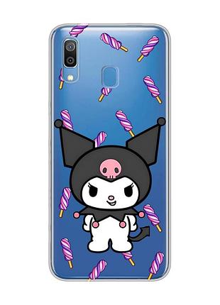 Прозрачный чехол на samsung galaxy a30 (2019)/a20 (2019) куроми (принт 390)