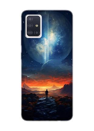 Чохол на samsung galaxy a71/a715 :: космос (принт 247)