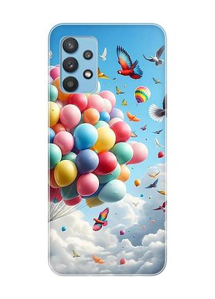 Чохол на samsung galaxy a32 :: повітряні кульки (принт 365)