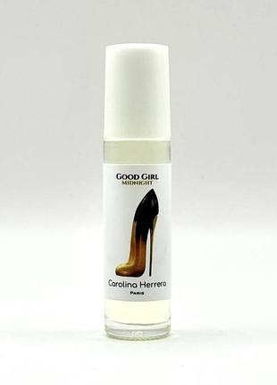 Масляный парфюм good girl midnight carolina herrera женский, парфюм роликовый 10 мл