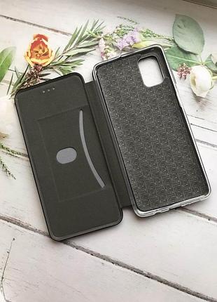 Чехол-книжка с рисунком для samsung galaxy m51 черный; девочка с мишкой (принт 117) 5