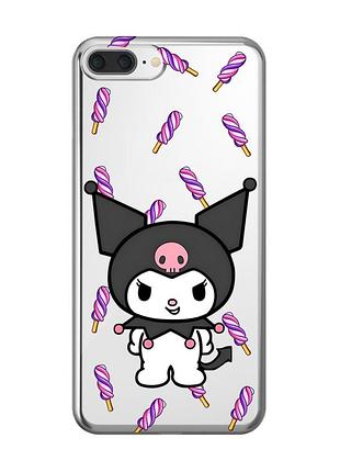 Прозрачный чехол для iphone 7 plus / 8 plus куроми (принт 390)