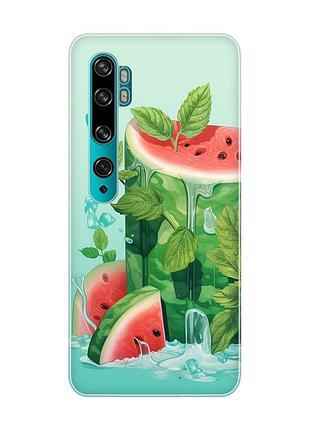 Чехол на xiaomi mi note 10/note 10 pro :: арбузный айсберг (принт 339)