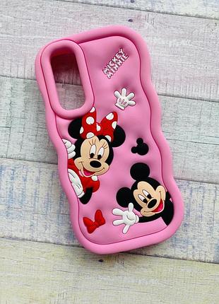 Чохол силіконовий 3d case для realme 7 міккі маус і мінні