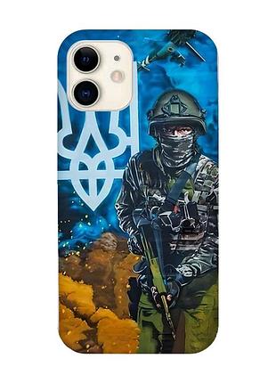 Чехол на iphone 12 mini :: защитник (принт 349)