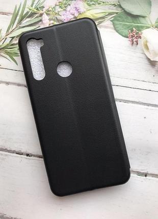 Чохол-книжка з малюнком для xiaomi redmi note 8t чорний :: квіткова ідилія (принт 382) 5