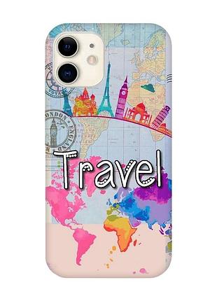 Чохол на iphone 12 mini :: подорож. travel (принт 321)