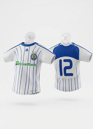 Новая сувенирная мини-футболка фк «динамо» киев бренда adidas.