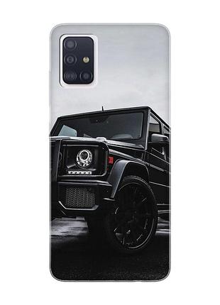 Чохол на samsung galaxy a71/a715 авто чорне (принт: 234)