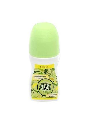 Антиперспирант роликовый 50мл для подлетков aloe splash тм senta