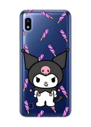 Прозрачный чехол на samsung galaxy a10 (2019) a105 куроми (принт 390)