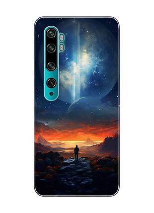 Чехол на xiaomi mi note 10/note 10 pro :: космос (принт 247)