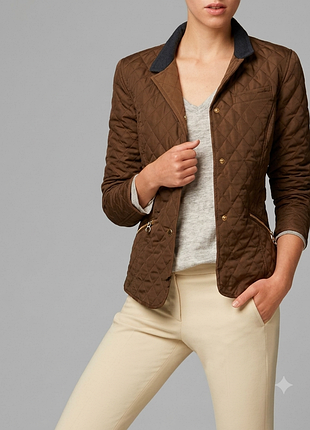 Стьобана куртка-жакет massimo dutti (the classic collection)