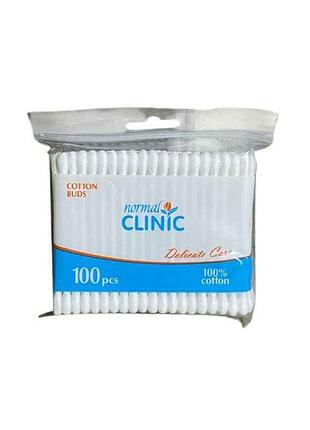Ватні палички 100 шт vрn-011 тм normal clinique
