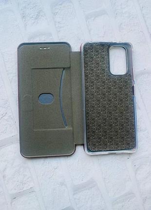 Чехол-книжка с рисунком для xiaomi redmi note 10 pro/10 pro max бордовый :: моя украина (принт 2) 3