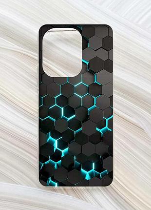 Чехол на xiaomi redmi 13 соты 3d (принт 357)