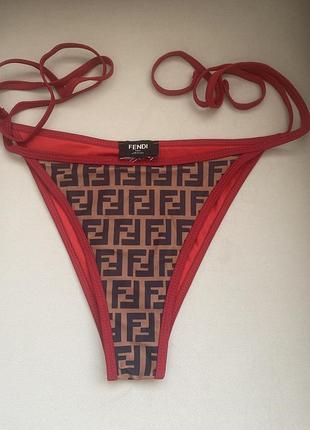 Купальник трусики fendi