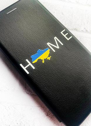 Чехол-книжка с рисунком для xiaomi redmi note 10 pro/10 pro max чёрный :: дом украина (принт 73) 3