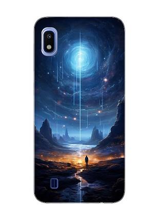 Чехол на samsung galaxy a10 (2019) a105 :: космос (принт 244)