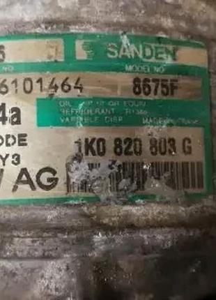 Компрессор кондиционера 1k0820803g bkc bxe bls bjb 3