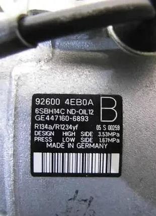 Компрессор кондиционера 1.6 dci 926004eb0a 6