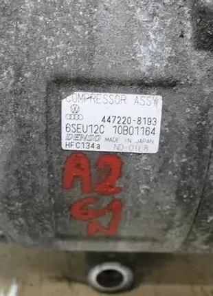 Компрессор кондиционера audi a2 1.4 tdi 447220-8193 8