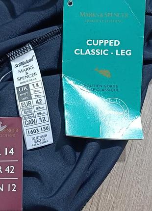 Слитный купальник, marks and spencer, без поролона, без косточек 5
