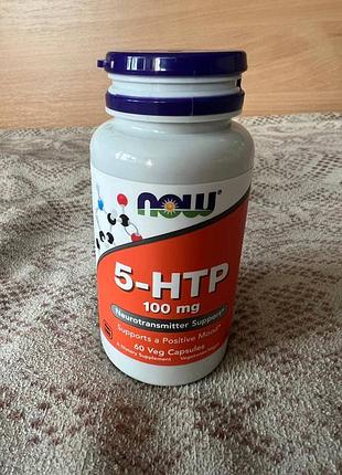 Аминокислота 5-htp now foods 100 мг