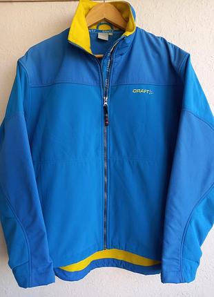 Куртка мужская спортивная софтшелл (softshell) от шведского бренда craft.