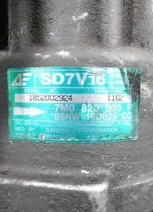 Компрессор кондиционера ford galaxy 7m0820803p 5